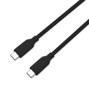USB充電&同期ケーブル 1m C-C IF USB IF正規認証品 ブラック AJ-665