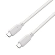USB充電&同期ケーブル 1m C-C IF USB IF正規認証品 ホワイト AJ-666