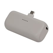 モバイルバッテリー 5000mAh ラテグレージュ MOT-MB5002-GY