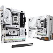 ASRock Socket AM5 AMD X870 ATX マザーボード X870 Steel Legend WiFi