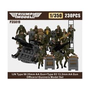 TRFP35019 1/350 日本海軍 防空機銃デラックスセット （1943年～1945年） [組立式プラスチックモデル]