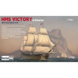 NLH77001 1/700 HMS ヴィクトリー w/インテリア [組立式プラスチックモデル]