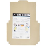 メール便 BOX組立 ネコポス対応 10枚パック 24×311×228mm 日本製 01280011