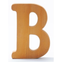 ウッデンアルファベット B 153320