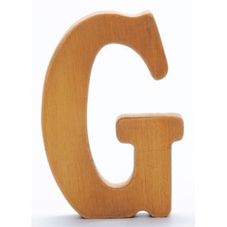 ウッデンアルファベット G 153375
