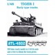 ATL-4802 1/48 WWII ドイツ ティーガーI重戦車用 初期型履帯 [プラモデル用パーツ]
