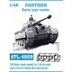 ATL-4809 1/48 WWII ドイツ パンター戦車（D型）用 初期型 履帯 [プラモデル用パーツ]