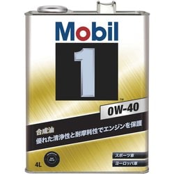 エンジンオイル Mobil1 0W-40 SP A3/B4 4L 146959