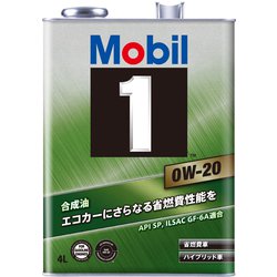エンジンオイル Mobil1 0W-20 SP/GF-6A 4L 146951