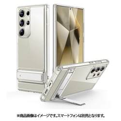 Galaxy S24 Ultra用 メタルキックスタンドフォーンケース ESR Boost Kickstand Case for Galaxy S24 Ultra - Clear