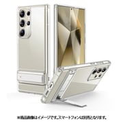 Galaxy S24 Ultra用 メタルキックスタンドフォーンケース ESR Boost Kickstand Case for Galaxy S24 Ultra - Clear