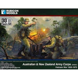 RB1006 1/56 オーストラリア・ニュージーランド連合軍（ANZAC）兵士 ベトナム戦争 30体入 [組立式プラスチックモデル]