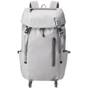 MLS922-LGY [LIKID フラップバックパック XL 多機能 大容量 15インチノートPC対応 強撥水 大雨でも安心 ライトグレー]