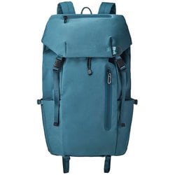 MLS922-BLGR [LIKID フラップバックパック XL 多機能 大容量 15インチノートPC対応 強撥水 大雨でも安心 ブルーグリーン]
