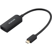 USB Type-C - DisplayPort 変換アダプター 4K60Hz ブラック AD-CDPBK3