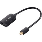 USB Type-C - HDMI 変換アダプター 15cm 4K60Hz ブラック AD-CHDMIQBK3