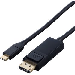 USB Type-C - DisplayPort 変換ケーブル 1m 4K60Hz ブラック CAC-CDP10BK2