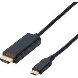 USB Type-C - HDMI 変換 ケーブル 2m 4K60Hz ブラック CAC-CHDMI20BK2
