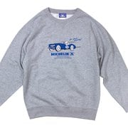 Crewneck sweat/MICHELIN X/Gray/M 226991