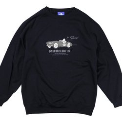 Crewneck sweat/MICHELIN X/Black/L 227035