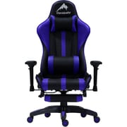 ルセル V3 オットマン付きチェア ブルー 426041