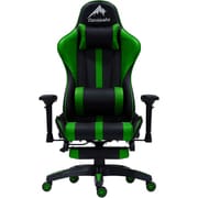 ルセル V3 オットマン付きチェア グリーン 426042