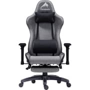 シャスティーナ V3 オットマン付きチェア グレー 426043