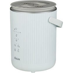 【美品】コンパクト加湿器 4L ホワイト duux Dawn DXHU40JP duux 加湿器 加湿機 スチーム式加湿器 4L 大容量 グレー