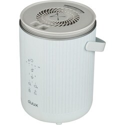 【美品】コンパクト加湿器 4L ホワイト duux Dawn DXHU40JP duux 加湿器 加湿機 スチーム式加湿器 4L 大容量 グレー