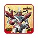勇気爆発バーンブレイバーン ミニタオル スイーツパラダイスコラボ ver.