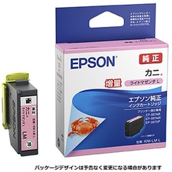エプソン純正 インクカートリッジ カニ ライトマゼンタL（増量） KNI-LM-L