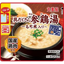 レンジDELI 具だくさん参鶏湯 レンジ対応袋入 スタンディングパウチ 200g
