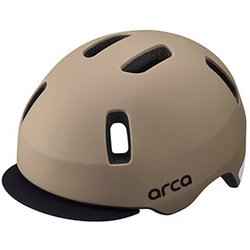 ARCA（アルカ） マットモカブラウン 47～50cm（未満） 安全規格 SGマーク [自転車ヘルメット]