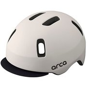 ARCA（アルカ） マットオフホワイト 47～50cm（未満） 安全規格 SGマーク [自転車ヘルメット]