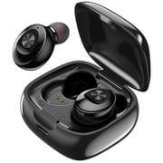 完全ワイヤレスイヤホン Bluetooth対応 ブラック HD-WGT08BK
