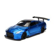 JADA98270 1/32 F＆F ニッサン GT-R R35 ベンソープラ ブルー ブライアン [ダイキャストミニカー]