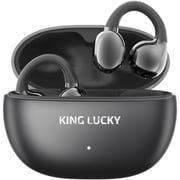 完全ワイヤレスイヤホン オープンイヤー型 Bluetooth対応 ブラック i239