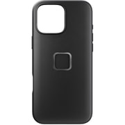 M-MC-BV-BK-1 [エブリデイ ケース iPhone 16 Pro Max ブラック/クラリーノ]