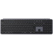 B6 Pro ウルトラスリム ワイヤレスキーボード - JIS配列 テンキー付 / 100%フルサイズ / シザースイッチ スペースグレー B6P-K1-JIS