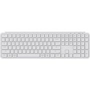 B6 Pro ウルトラスリム ワイヤレスキーボード - US配列 テンキー付 / 100%フルサイズ / シザースイッチ ホワイト B6P-K2-US