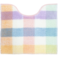 Palette レギュラートイレマット 約縦48cm×横53cm ピンク