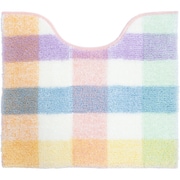 Palette レギュラートイレマット 約縦48cm×横53cm ピンク