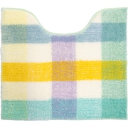 Palette レギュラートイレマット 約縦48cm×横53cm グリーン