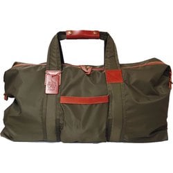 290-9890 [国産 ボストンバッグ 50cm ショルダーベルト付き カーキ]