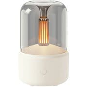 超音波式キャンドルライト加湿器 ベージュ GH-UCLHA-BE