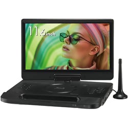11.6型 フルセグ内蔵 ポータブルブルーレイプレーヤー GH-STM11TA-BK