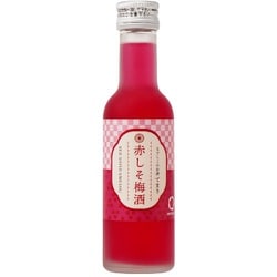なでしこのお酒「てまり」 赤しそ梅酒 12度 180ml [梅酒]