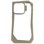 AIC24-EL15PGY [エッジレスケースfor iPhone 15 Pro グレージュ]