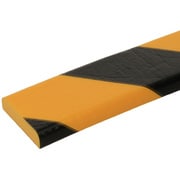 YAHATA バンパープロ BP6 フラット テープ付 11×40×1M 黄/黒