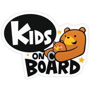 R-896 [KIDS ON BOARD クマ ステッカー]